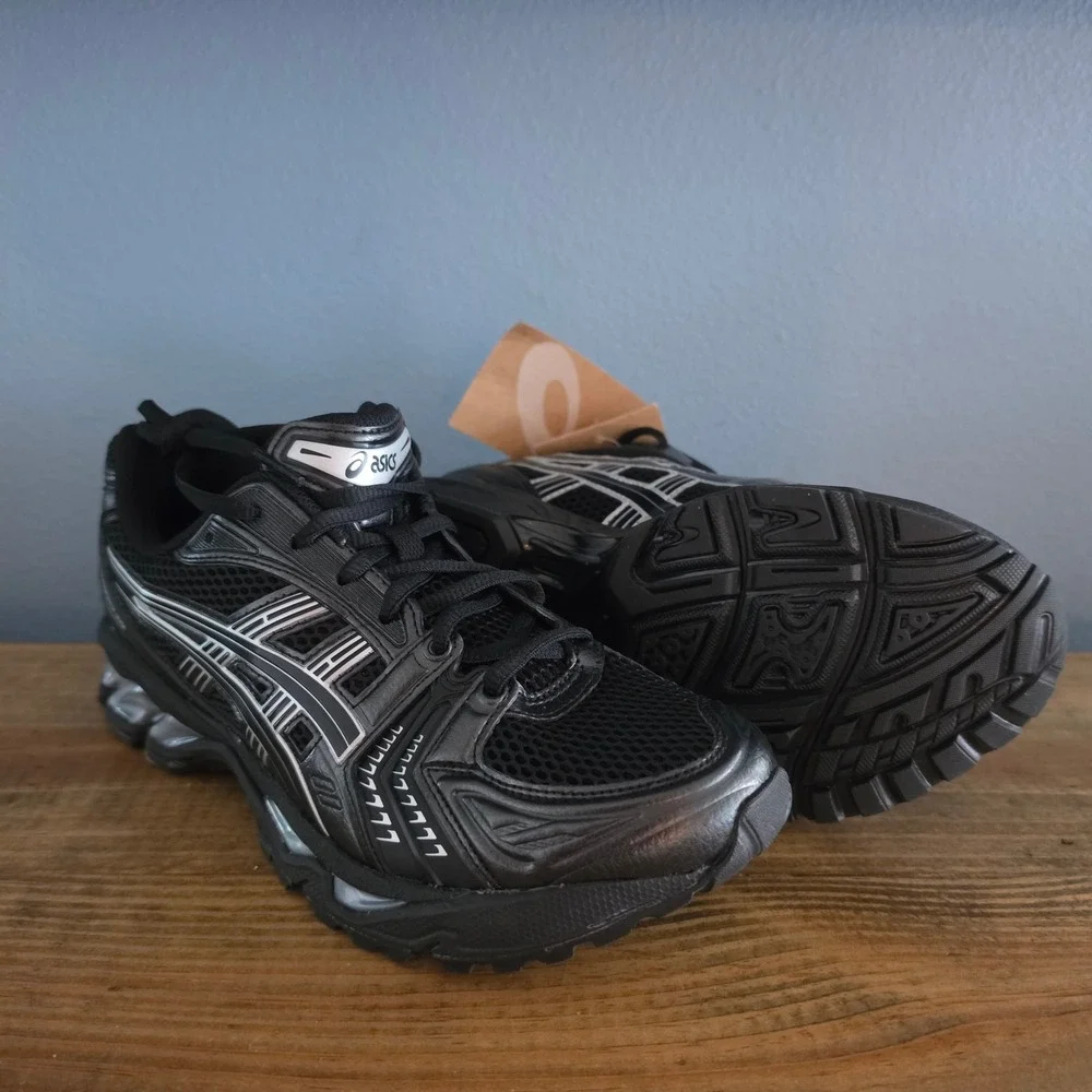 ASICS Mens Gel-Kayano 14 Running Shoes Black Graphite Grey 1201A019 7